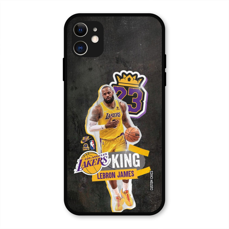 Lebron James  iPhone 11 Mobile Back Cover - Sports PrintShield Case