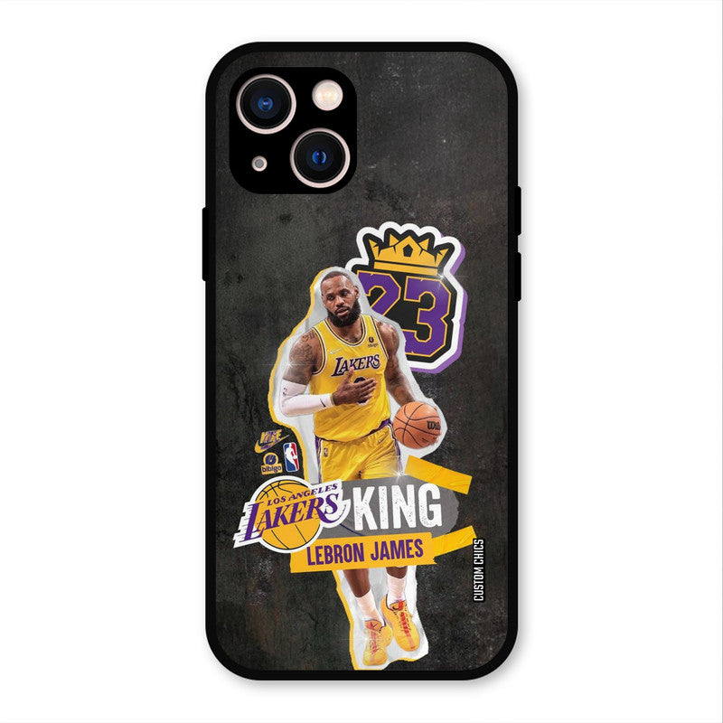 Lebron James  iPhone 13 Mobile Back Cover - Sports PrintShield Case