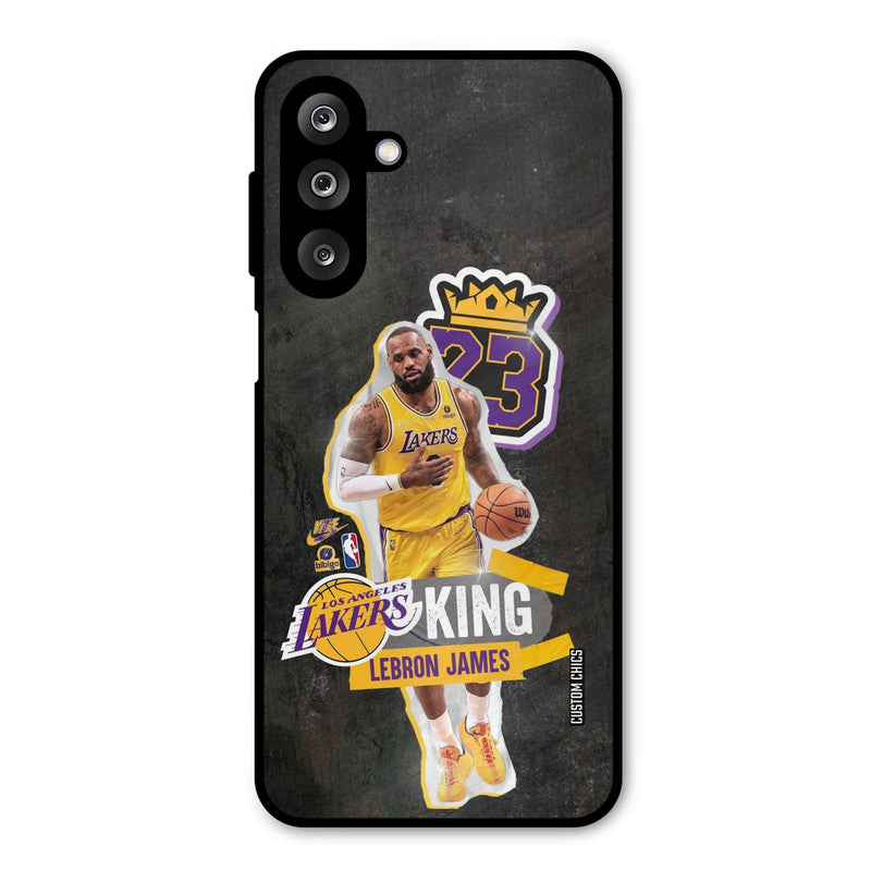 Lebron James Samsung Galaxy M36 Mobile Back Cover - Sports PrintShield Case