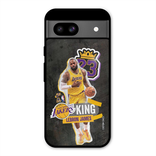 Lebron James Google Pixel 8a Mobile Back Cover - Sports PrintShield Case