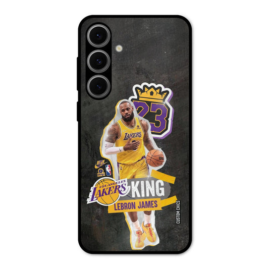 Lebron James Samsung Galaxy S24 Mobile Back Cover - Sports PrintShield Case