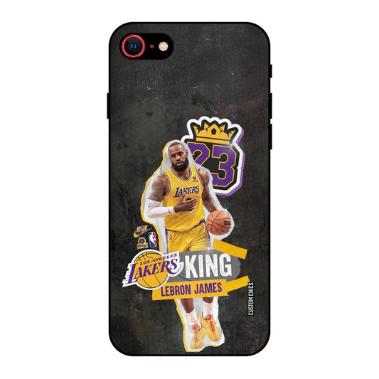 Lebron James iPhone SE 2020 Mobile Back Cover - Sports PrintShield Case