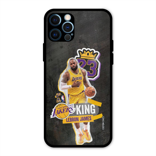 Lebron James  iPhone 12 Pro Mobile Back Cover - Sports PrintShield Case