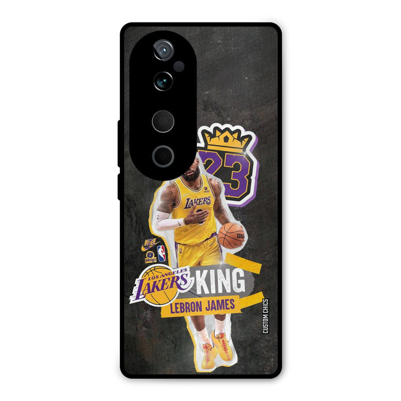 Lebron James Vivo V40 Mobile Back Cover - Sports PrintShield Case
