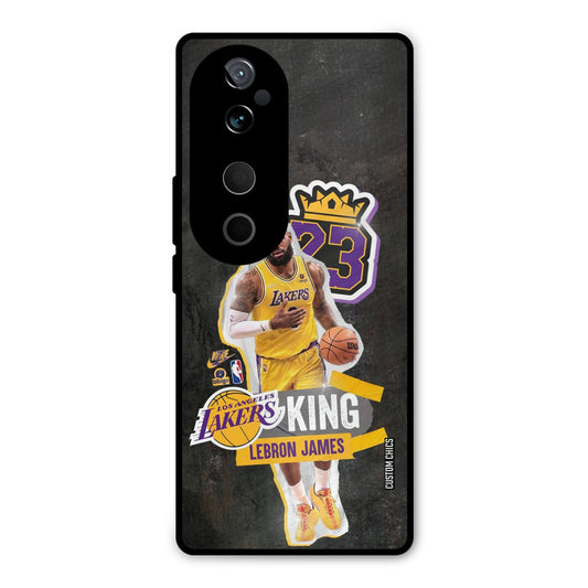 Lebron James Vivo V40 Mobile Back Cover - Sports PrintShield Case