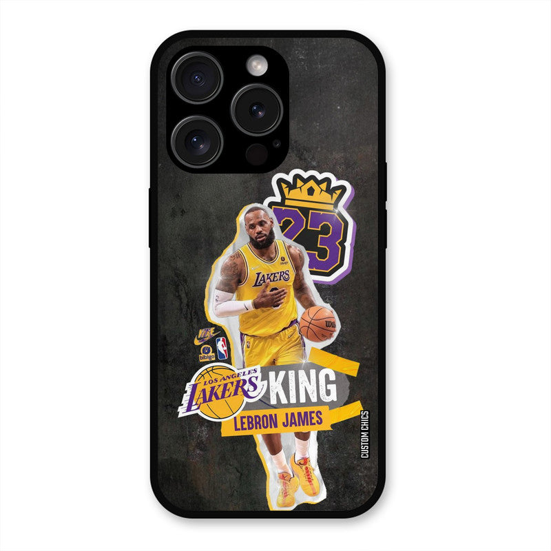 Lebron James  iPhone 15 Pro Mobile Back Cover - Sports PrintShield Case