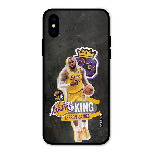 Lebron James iPhone X Mobile Back Cover - Sports PrintShield Case