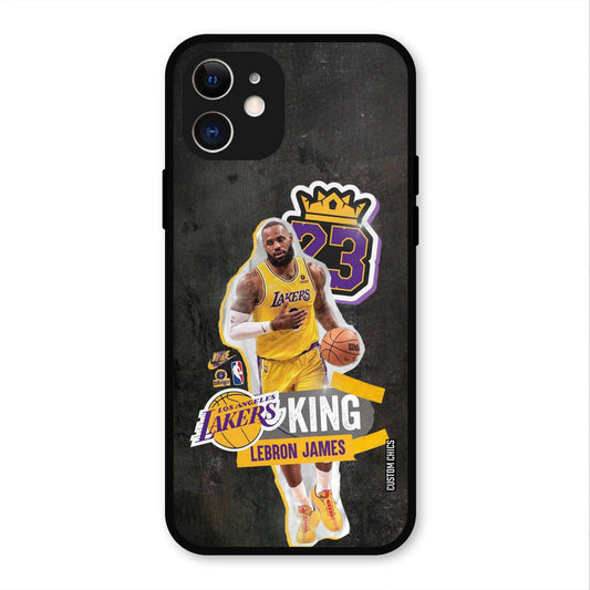 Lebron James  iPhone 12 Mobile Back Cover - Sports PrintShield Case