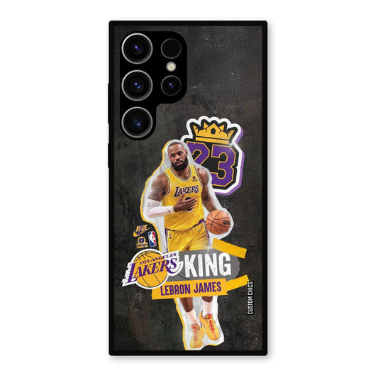 Lebron James Samsung Galaxy S23 Ultra Mobile Back Cover - Sports PrintShield Case