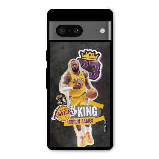 Lebron James Google Pixel 7 Mobile Back Cover - Sports PrintShield Case