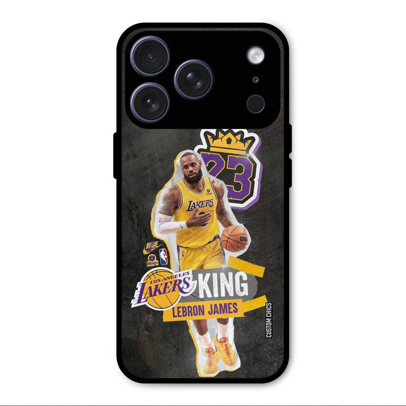 Lebron James iPhone 17 Pro Max Mobile Back Cover - Sports PrintShield Case