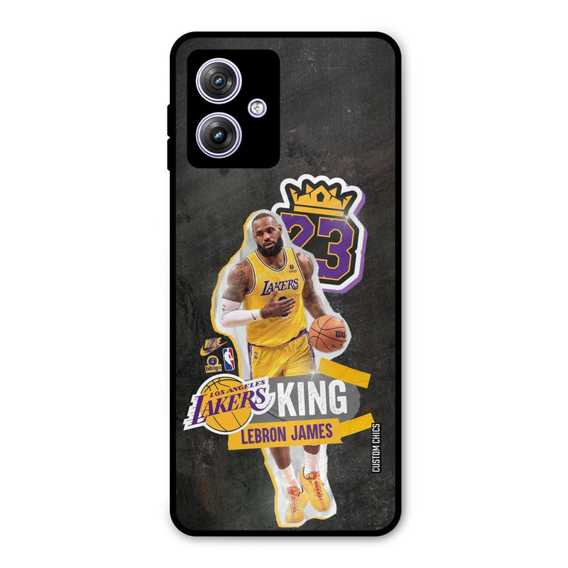 Lebron James Motorola G64 5G Mobile Back Cover - Sports PrintShield Case
