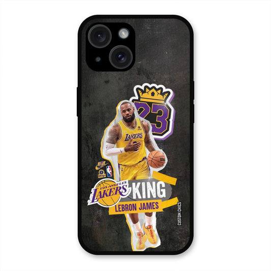 Lebron James  iPhone 15 Mobile Back Cover - Sports PrintShield Case