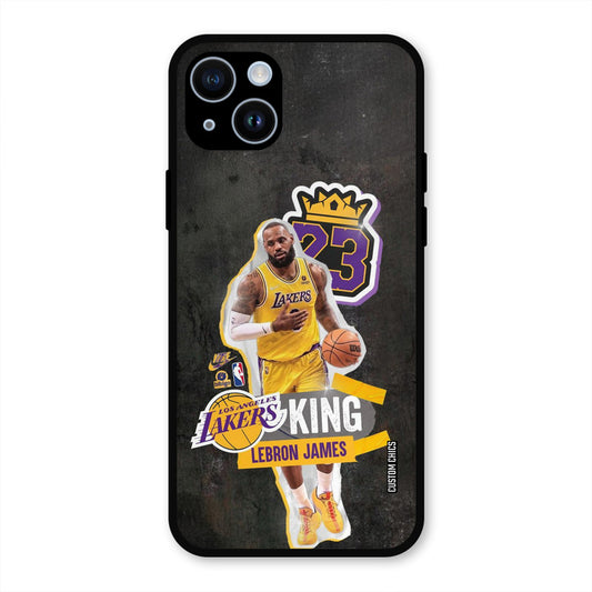 Lebron James  iPhone 14 Mobile Back Cover - Sports PrintShield Case