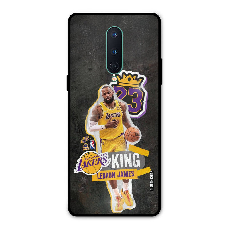 Lebron James Oneplus 8 Mobile Back Cover - Sports PrintShield Case
