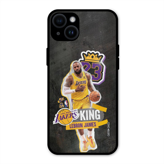 Lebron James  iPhone 14 Plus Mobile Back Cover - Sports PrintShield Case