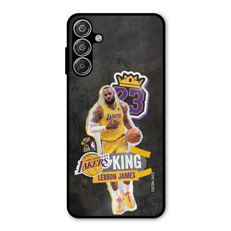Lebron James Samsung Galaxy F15 Mobile Back Cover - Sports PrintShield Case
