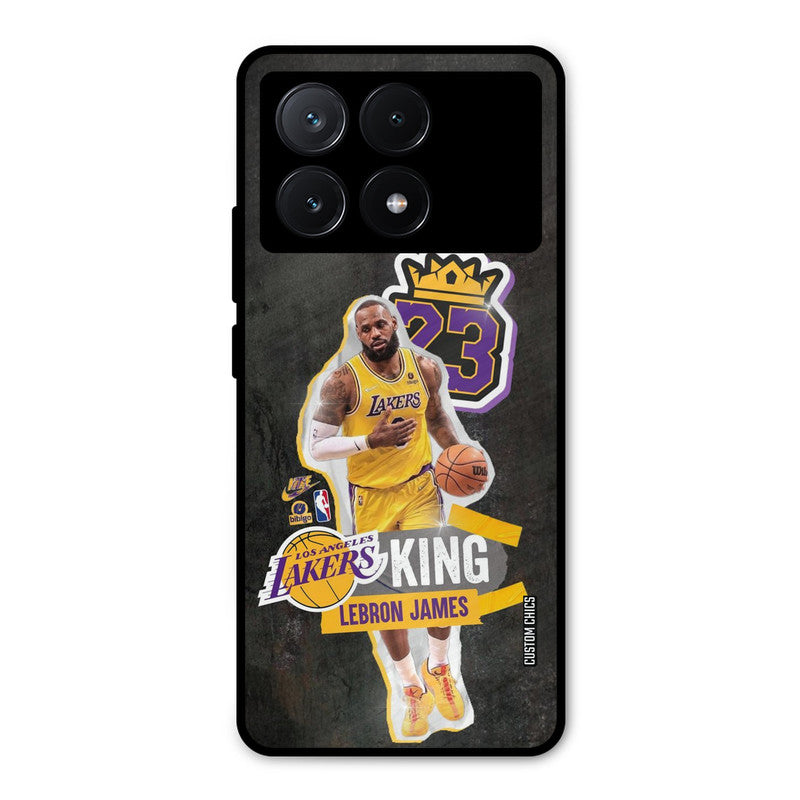 Lebron James Poco X6 Pro Mobile Back Cover - Sports PrintShield Case