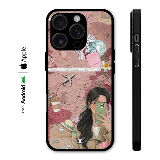Lets Travel The World Case – Premium PrintShield Mobile Cover