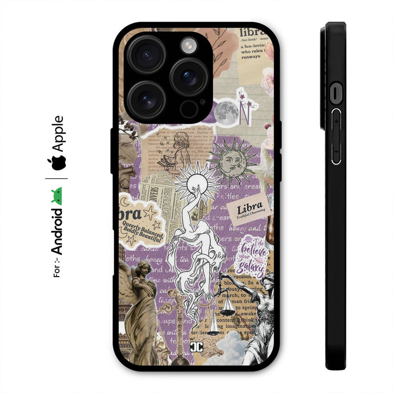 Libra Collage Case – Premium PrintShield Mobile Cover