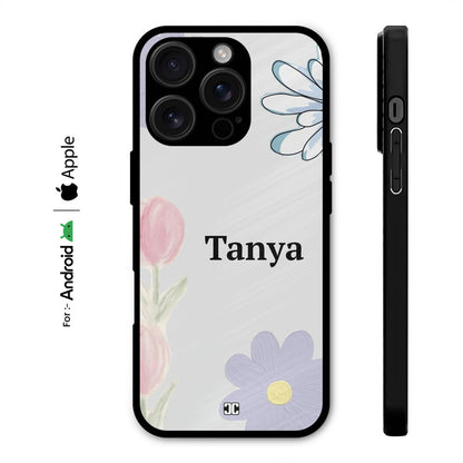 Light Blue FLowers Case – Premium PrintShield Mobile Cover