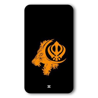 Lion Khanda Symbol Case – Premium PrintShield Mobile Cover