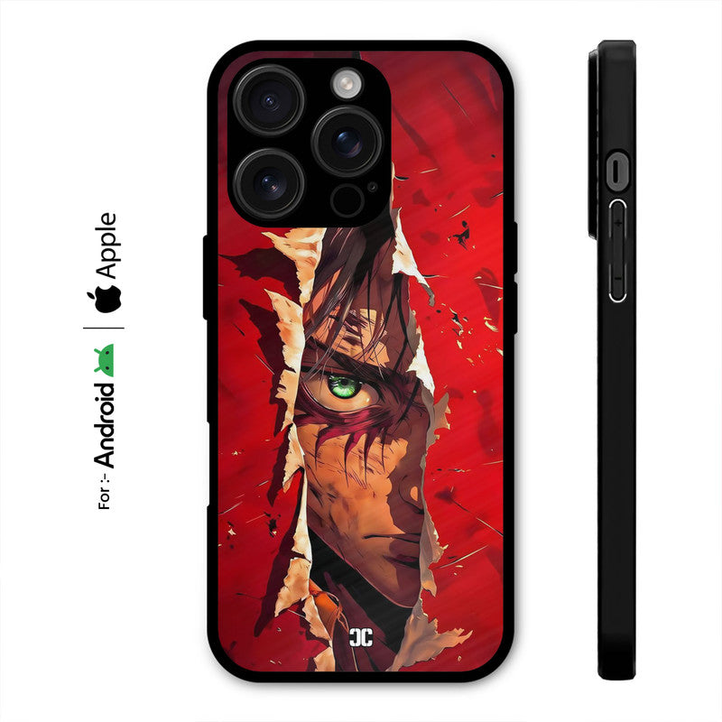 Looking Eren Case – Premium PrintShield Mobile Cover
