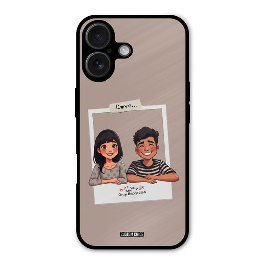 Love Card iPhone 16 Plus Mobile Back Cover - Cute PrintShield Case