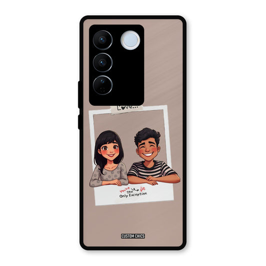Love Card Vivo V27 Pro Mobile Back Cover - Cute PrintShield Case