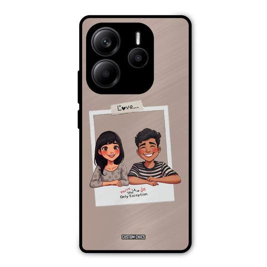 Love Card Redmi Note 14 Mobile Back Cover - Cute PrintShield Case
