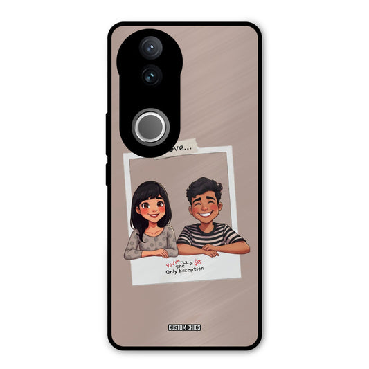 Love Card Vivo V50 Mobile Back Cover - Cute PrintShield Case