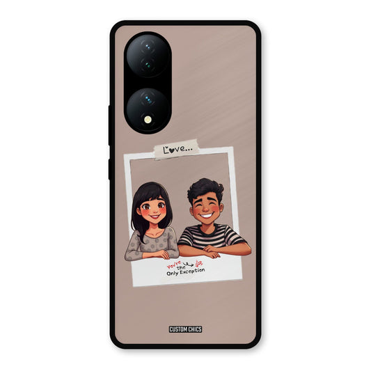 Love Card Vivo Y100 Mobile Back Cover - Cute PrintShield Case