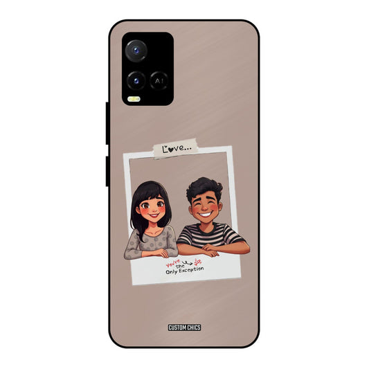 Love Card Vivo Y33s Mobile Back Cover - Cute PrintShield Case