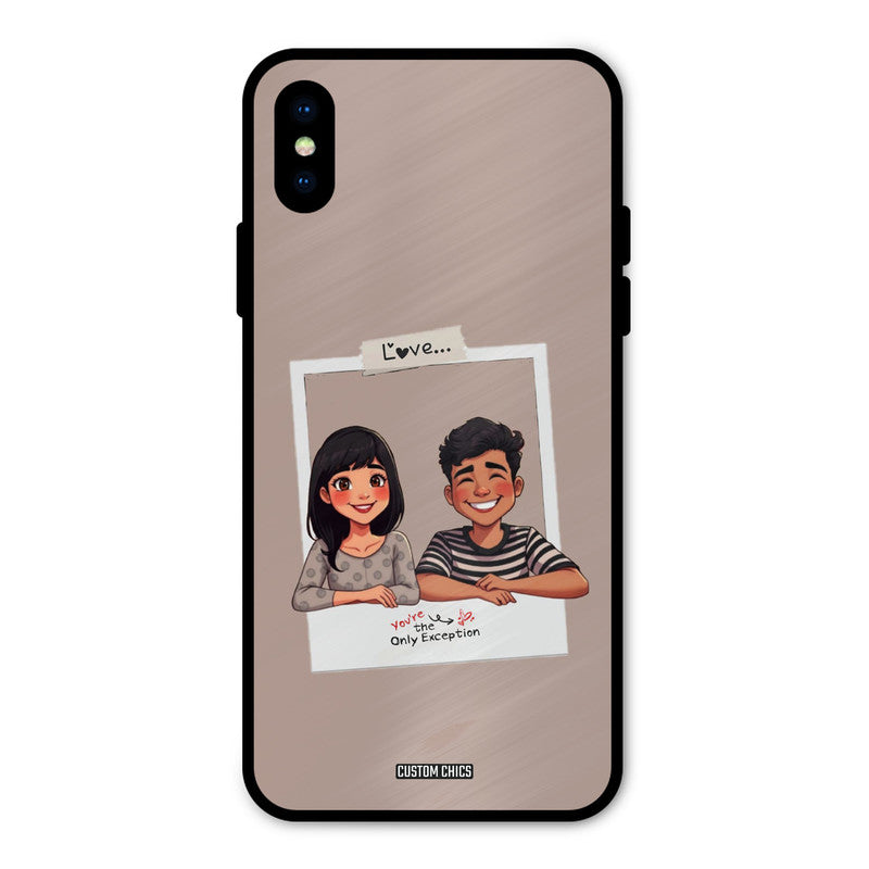 Love Card iPhone X Mobile Back Cover - Cute PrintShield Case