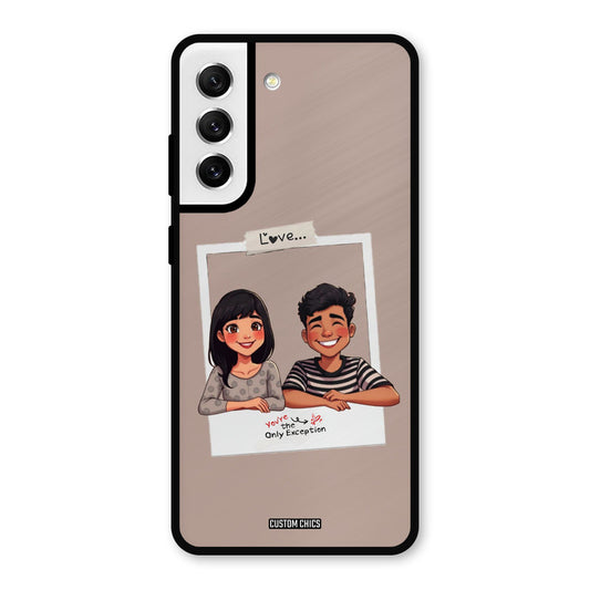 Love Card Samsung Galaxy S21 FE 5G Mobile Back Cover - Cute PrintShield Case