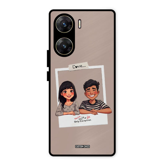 Love Card Vivo V29e Mobile Back Cover - Cute PrintShield Case