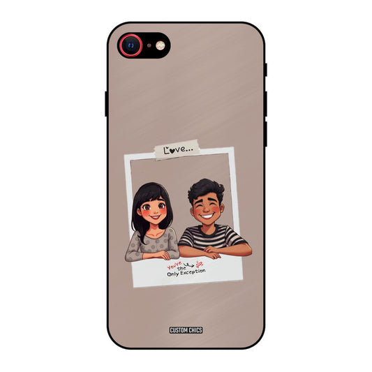 Love Card iPhone SE 2020 Mobile Back Cover - Cute PrintShield Case
