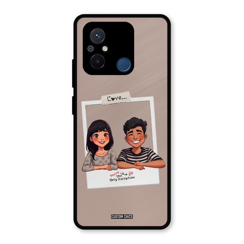Love Card Redmi 12c Mobile Back Cover - Cute PrintShield Case