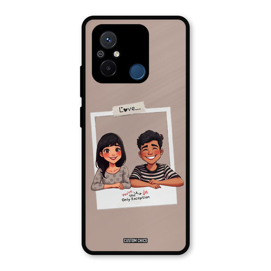 Love Card Redmi 12c Mobile Back Cover - Cute PrintShield Case