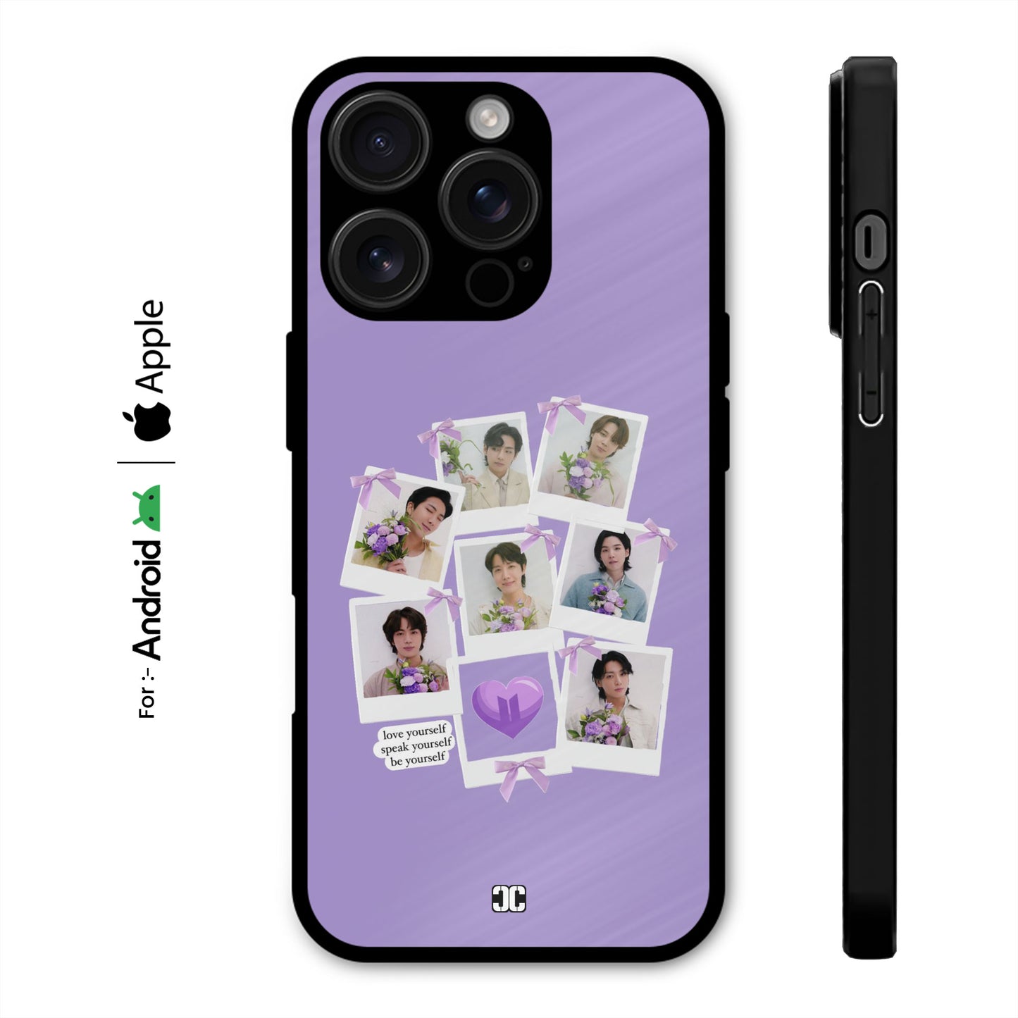 Love Yourself Purple Case – Premium PrintShield Mobile Cover