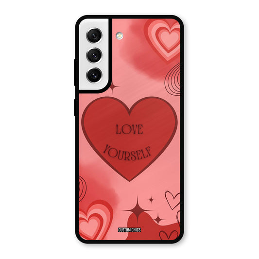 Love Yourself Samsung Galaxy S21 FE 5G Mobile Back Cover - Cute PrintShield Case