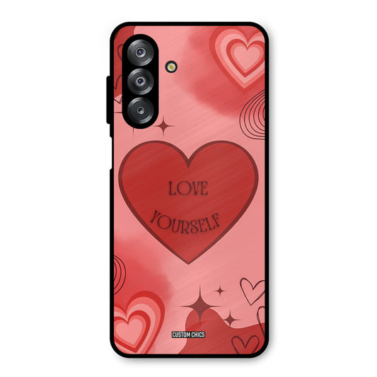 Love Yourself Samsung Galaxy A26 Mobile Back Cover - Cute PrintShield Case