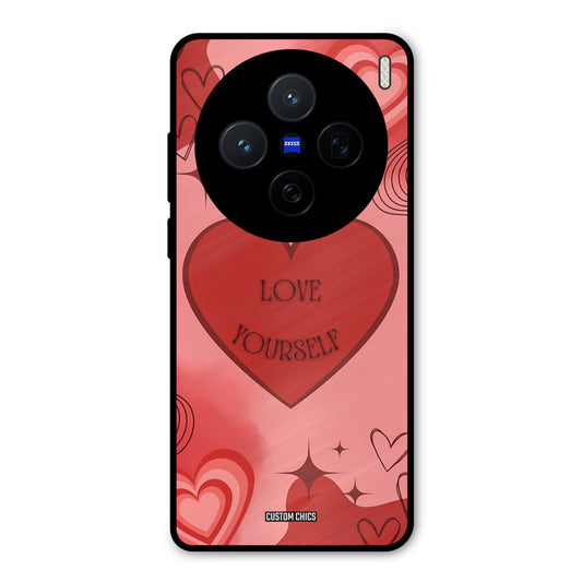 Love Yourself Vivo X200 Mobile Back Cover - Cute PrintShield Case