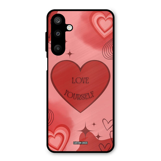 Love Yourself Samsung Galaxy M16 Mobile Back Cover - Cute PrintShield Case