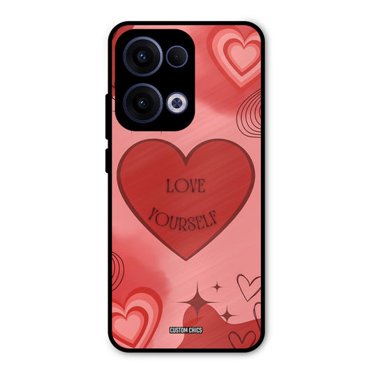 Love Yourself Oppo Reno 13 5G Mobile Back Cover - Cute PrintShield Case