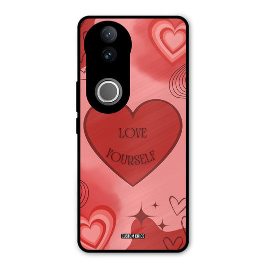Love Yourself iQOO Z10R Mobile Back Cover - Cute PrintShield Case