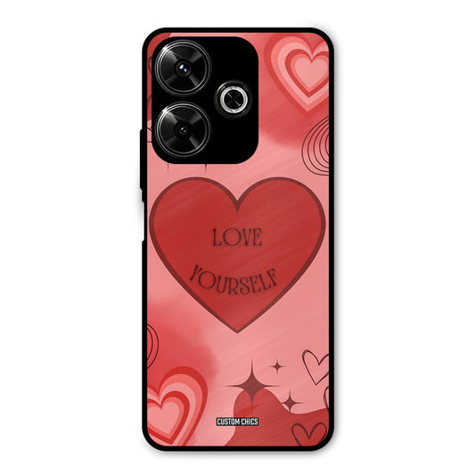 Love Yourself Redmi 13 5G Mobile Back Cover - Cute PrintShield Case