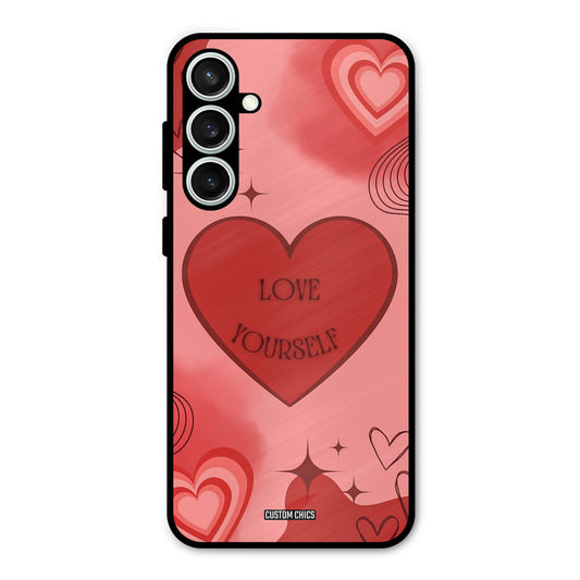 Love Yourself Samsung Galaxy S23 FE Mobile Back Cover - Cute PrintShield Case