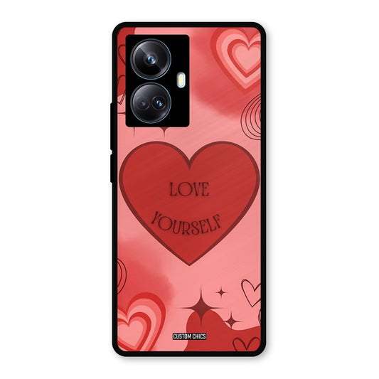Love Yourself Realme 10 Pro Plus Mobile Back Cover - Cute PrintShield Case