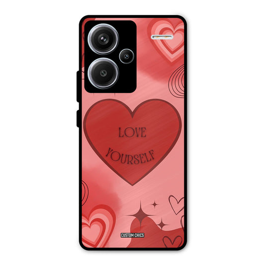 Love Yourself Redmi Note 13 Pro Plus Mobile Back Cover - Cute PrintShield Case